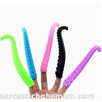 Astra Gourmet 5 Pack Octopus Tentacle Finger Puppets Toy Tentacle Mcphee Hands Sensory Toys Party Favors Party Activities Easter Basket TreatsAssorted Color,6.7 B07LCJDH4J